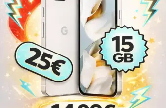 Google Pixel 9a für 25€ mit 15 GB 5G für 0,36 €/Monat
