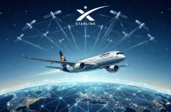 Starlink bei Lufthansa: Schnelles WLAN ab 2026 | Kostenlos