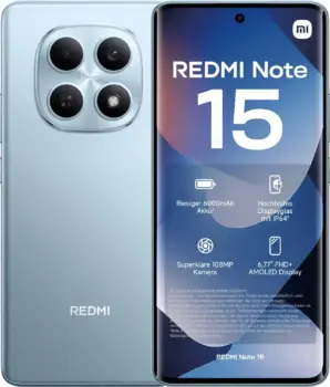 Xiaomi Redmi Note 15 128 GB für 9.95 EUR mit Vodafone Smart Entry 30 GB