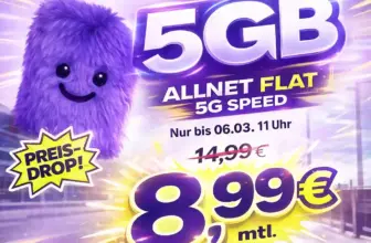 BIGSIM Tarife: 20 GB für 4,99€ | Unlimited ab 14,99€