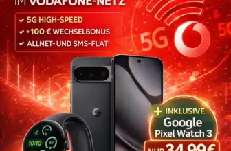 📱 Pixel 10 Pro XL + Watch 3 für 1€ | 322€ Ersparnis