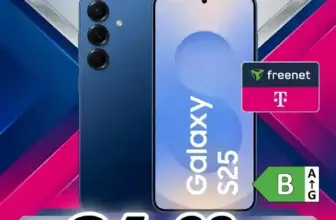 📱 Galaxy S25 für 1 € + 20 GB Telekom-Flat ab 24,99 €/Mon.