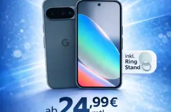 Google Pixel 10 + Ring Stand mit o2 Blue L 80 GB ab 24,99€