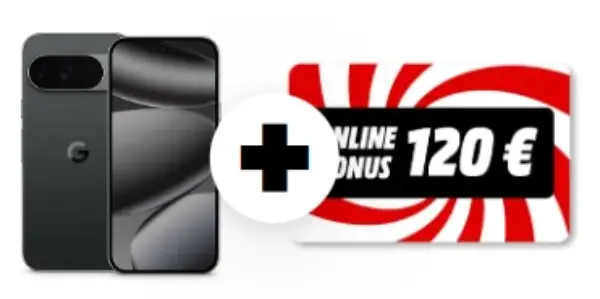Google Pixel 10 Pro 128 GB mit 120 EUR Online Bonus für 29.00 EUR mit freenet Vodafone Allnet Flat 5G 50 GB