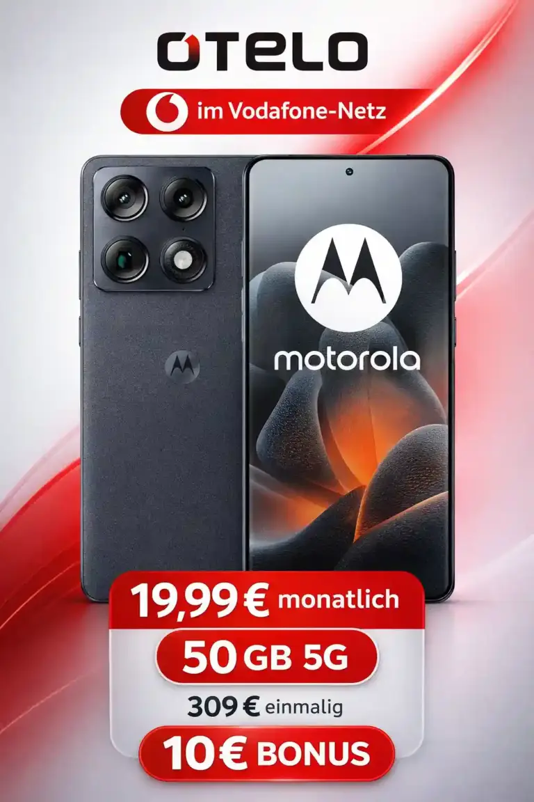 📱 Motorola Signature + 50 GB Vodafone ab 19,99€ | -9€ eff. ✓