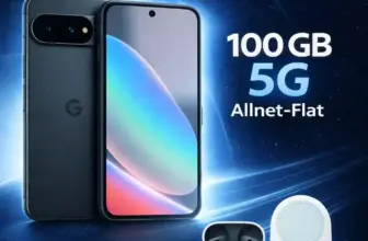 Google Pixel 10 + Buds 2A mit o2 100 GB 5G für 24,99 €/Mon.