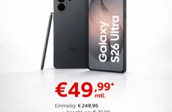 🔥 Galaxy S26 Ultra + Vodafone Unlimited effektiv -10€