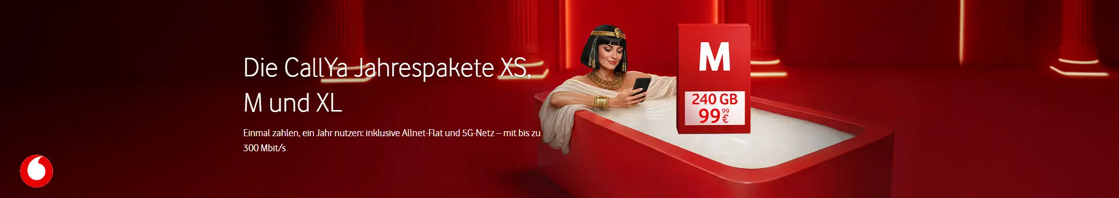 Vodafone CallYa Jahrestarife