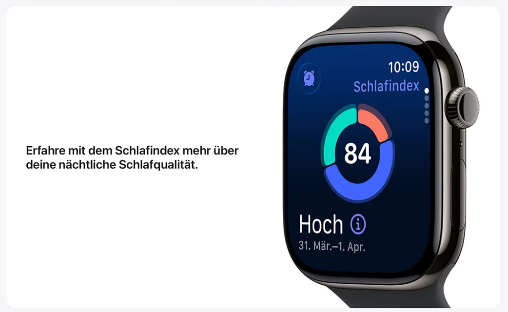 Apple Watch Series 11 Schlaf-Score und Schlafphasen-Tracking