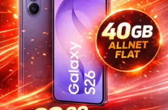 📱 Galaxy S26 512 GB + klarmobil 40 GB ab 29,99€