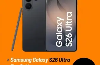 📱 Galaxy S26 Ultra 512 GB + 100 GB Vodafone ab 44,99 €