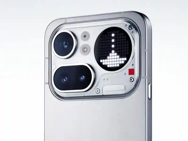 Nothing Phone 4a Pro Triple-Kamera-System mit Periskop-Teleobjektiv