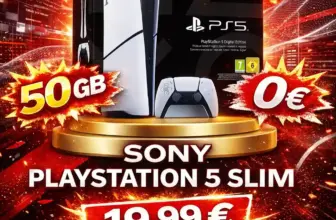 📱 PS5 Slim + 50€ Bonus + otelo 50 GB 5G für 0,03€ Effektivpreis