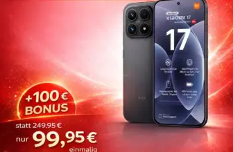 📱 Xiaomi 17 + Vodafone UNLIMITED | Effektiv −1,85€ ✓