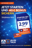 📱 ALDI TALK Starter-Set 2,99 € + 30 € Bonus