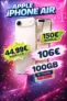iPhone Air mit Vertrag: 100 GB Telekom für 4,45 €/Monat