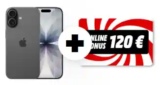 Apple iPhone 17 256 GB 120 EUR Bonus für 9.99 EUR mit freenet Vodafone Allnet Flat 5G Doppelkarte 20 GB