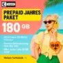 📱 Congstar 180GB 100€/Jahr 5G Telekom | Effektiv 8,33€/mtl