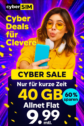 📱 CyberSIM Angebote | Ab 4,99 € mit bis zu 80 GB ✅