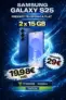 📱 Galaxy S25 + 2× Allnet-Flat 15GB nur 19,98 €/Mo