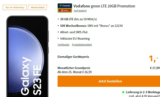 Galaxy S23 FE für 1 € mit 10 GB im Vodafone Netz eff. gratis