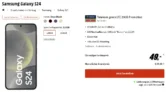 Galaxy S24 für 49€ + 20 GB Telekom Vertrag eff. gratis
