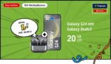 Galaxy S24 + Buds3 für 1€ mit 20GB Vodafone + 50€ Bonus