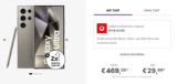 HOT 🔥 Galaxy S24 Ultra für 299 € mit 65 GB Vodafone Smart Tarif eff. 1,24 €