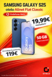 🔥 Galaxy S25 + 50 GB 5G effektiv 0€ | otelo Vodafone
