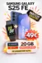Galaxy S25 FE + Fit3 mit 20 GB Vodafone 5G für 19,99€/Mon
