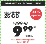 7 GB Flat für 5,99 € | 17 GB Flat für 7,99 € | 25 GB Flat für 9,99 € | 50 GB Flat für 19,99 € – handyvertrag.de TOP PREIS