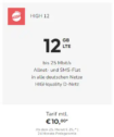 High-Mobile: 12 GB High Tarif für 10€, Telekom Netz, monatlich kündbar