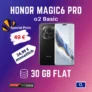 Honor Magic6 Pro für 49€ + 30GB o2 für für 24,99€ eff. -10,84€