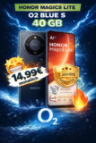 📱 Honor Magic8 Lite + o2 40 GB nur 14,99€ | 7.500 mAh ✓