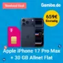 📱 iPhone 17 Pro Max + Telekom 30 GB ab eff. 5,15 €/Mo