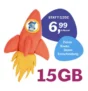 15 GB LTE & 120 Auslandsmin. für nur 6,99€ bei Lebara