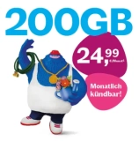 Lebara HELLO! 200 Flex: 200GB für 24,99€ monatlich kündbar 📱