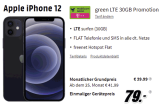 Apple iPhone 12 64GB für 79€ mit 14 GB Telekom Tarif für 29,99€ | effektiv 8€ für den Vertrag
