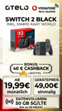🎮 Switch 2 + Mario Kart World ab 0,61 €/Mo effektiv