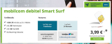 1GB LTE Mobilcom Debitel Smart Surf für 3,99€