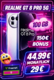 Realme GT 8 Pro + 100 GB Telekom für eff. 8,74 €/Monat