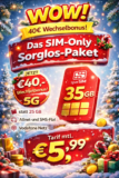 sparSIM Tarife im Check 📱 35 GB 5G für eff. 4,32 € im D2-Netz