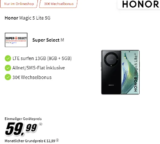 13 GB Super Select M ab 12,99€ mit Honor Magic5 Lite für 59,99€ uvm.