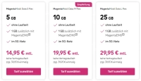 Telekom Datentarife: 5G ab 14,95€ für mobiles Surfen 📶