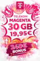 📱 MagentaMobil S Young: 30 GB 5G für eff. 11,61 € mtl. ✅
