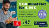 5 GB Freenet Vodafone Green Allnet Flat für 4,99€ 💪