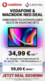 💻 Apple MacBook Neo + Vodafone Unlimited 5G ab −1,68 €