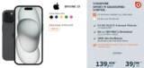 iPhone 15 für 139€ mit 85 GB Vodafone 5G Vertrag eff. 6,66 € | mit MNP eff. 2,49€