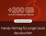 💥 MEGA: Vodafone Young mit zu 305 GB ab 20,39 €