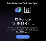 waipu.tv mit DAZN STANDARD im Angebot für 19,99€